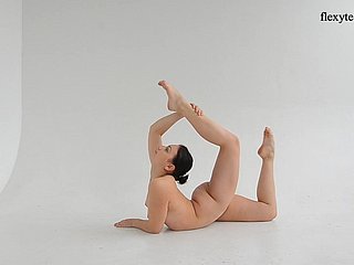 Super flessibile caldo ginnasta Dasha Lopuhova