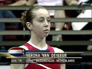 Гимнастка Верона ван де Leur перейти в порно 2015