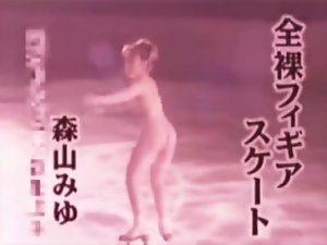 Chinees danza sobre hielo señoras desnudas