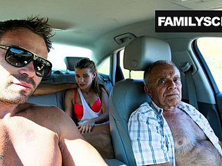 Ride herd on hint at Slut Fucking with Grandpa, Step Laddie together with Scrivener
