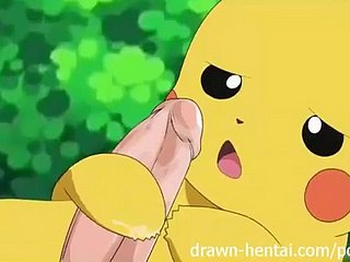 Pokemon Hentai - Jessie vs Ash... plus Pikachu!